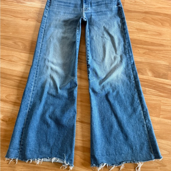 MOTHER Roller Wide-Leg Flare Riding the Cliffside - Picture 2 of 14